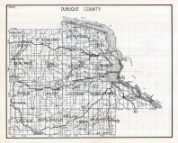 Dubuque County Map, Iowa State Atlas 1930c